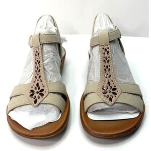 Soul Naturalizer Summer Ankle Strap Sandals Porcelain Size 6.5M NWT and BOX